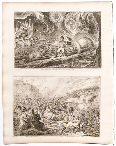 Gillray The Valley of the Shadow of Death 


Spanish Patriots Attacking